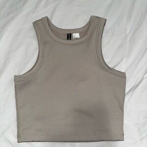Tan crop top